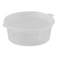 thumbnail image 4 of Maytalsory 1/2/3/5 50 Pieces Household Bakery Single Use Bowl Dustproof Food Fruit Box Soup Rice Seasoning Storage Jar Cup Container 100ML 5PCS, 4 of 6