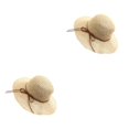 thumbnail image 2 of Sonducket Sombrero versátil y elegante para una amplia gama de actividades al aire libre Tejido transpirable Crema ligera de amplia aplicación Beige 2Conjunto, 2 of 6