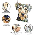 thumbnail image 3 of 89Bloom Airedale Terrier Stained Glass Hologram Ornament, Dog Stained Glass Suncatcher Ornaments Home Decor, Dog Holographic Ornaments, 3 of 4