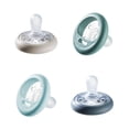 thumbnail image 1 of Tommee Tippee Breast-Like Pacifier, Skin-Like Texture, Symmetrical Design, BPA-Free Binky, 6-18m, 4-Count, 1 of 6