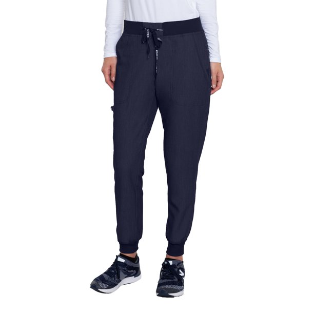 Med Couture - Med Couture Womens 7710 Jenny Jogger Cargo Scrub Pant-Indigo Heather-X-Large