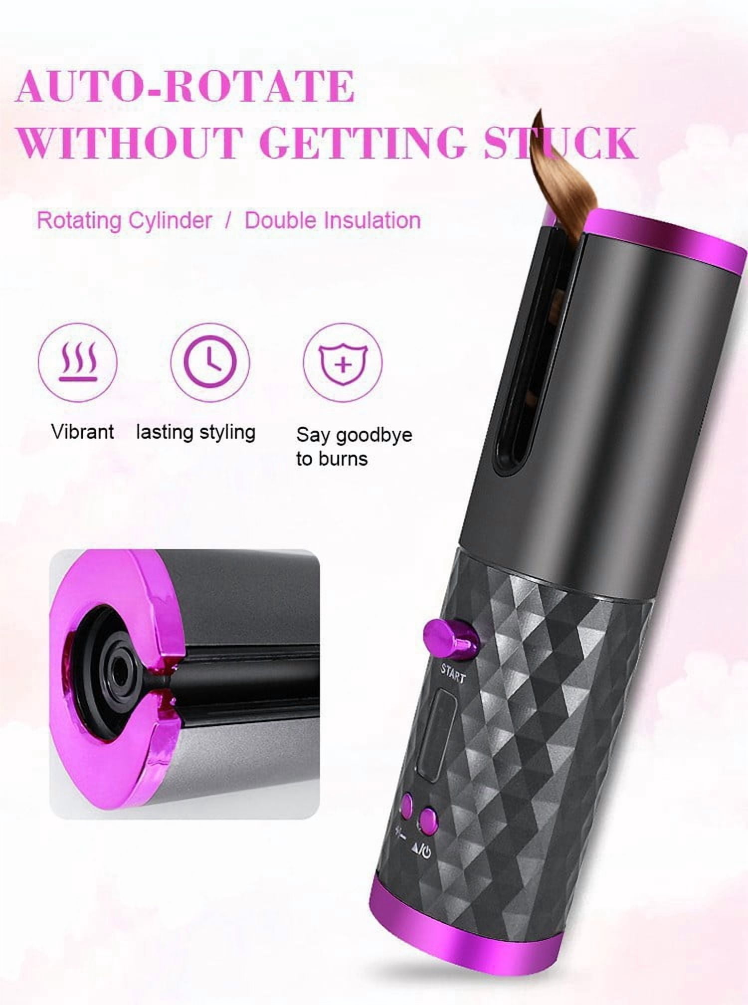 Wireless handheld automatic curling iron, lazy USB charging curling iron, lazy curling iron, anti scald home automatic curling iron