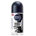thumbnail image 2 of NIVEA Men Roll-On Deodorant Invisible Black & White Original, 72H Anti-Perspirant Protection, Fights Sweat & Body Odor, No White or Yellow Marks on Clothes, Long-Lasting Freshness, 50ml, Pack of 3, 2 of 3