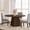 Brown, variant on 47"-63" Round Extendable Dining Table for 4-6 People (no Chair)