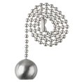 thumbnail image 1 of Brushed Nickel Ball Pull Chain, 1 of 1