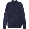 thumbnail image 1 of Club Room Cardigan Texturé pour Homme, Bleu, Grand, 1 of 1