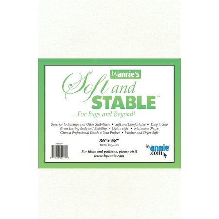 UPC: 0810233020740 | ByAnnie s Soft and Stable Fabric  36 by 58-Inch  White