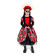 thumbnail image 1 of Disfraz Catrina Vestido Largo para Niña Temático de Catrina para Fiestas y Celebraciones, FLORY, Talla M, 0138, 1 of 5
