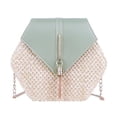 thumbnail image 1 of Bolso de mensajero de moda para mujer Bolso de hombro de paja lindo Adepaton BST2002629, 1 of 6