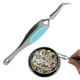 thumbnail image 5 of Pinzas para uñas Perfecl Clip en apariencia de pájaro Acero inoxidable Azul plateado, 5 of 8