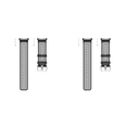 thumbnail image 1 of 2uds. Correa de silicona para repuesto de banda de reloj Polar Vantage V2 (negro gris), 1 of 2