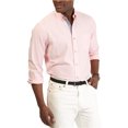 thumbnail image 1 of Nautica Camisa con botones Oxford para hombre, rosa, grande, 1 of 1