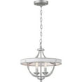 thumbnail image 5 of Progress Lighting Gulliver 4-Light Semi-Flush Graphite Ceiling Light, Wood Grained Texture, 5 of 6