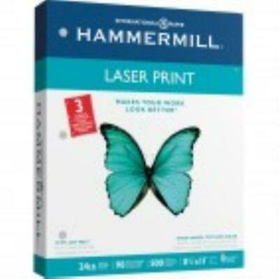 - Hammermill Laser Paper - 500 sheets per ream - 3 x Hole Punched