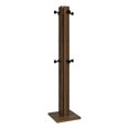 thumbnail image 1 of Rikkie Engineered Wood Coat Rack Walnut, 1 of 6