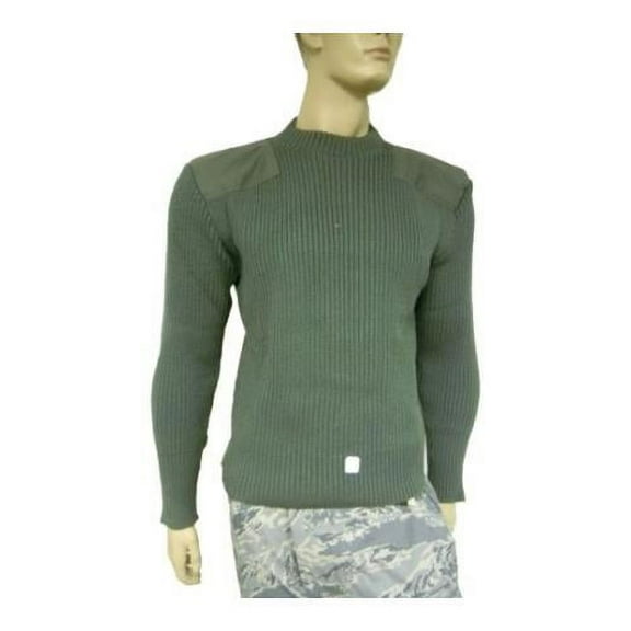 Sweater, Commando Crew-neck, Acrylic OD, size S
