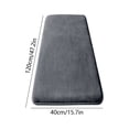 thumbnail image 3 of 47 Inch Extra Long Coral Fleece Bath Mat, Soft Plush Shaggy Bathroom Rug with Absorbent Quick Dry Surface and Non Slip Rubber Backing, Machine Washable Floor Mat for Bathroom, 3 of 8