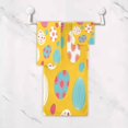 thumbnail image 4 of Dreamtimes Dreamtimes Bathroom Easter Decorative Towel Set with Colorful Easter Eggs Print, 3-Piece Set with 30x60 inch Bath Towel, 16x28 inch Hand Towel & 13x13 inch Washcloth, 4 of 6