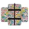 thumbnail image 2 of Renewold Hippie Flower Car Center Console Cover Comfortable Armrest Seat Box Pad with Organizer Pockets Anti-scratch Arm Rest Pad Suitable for Most Cars, Vehicles, SUVs, 2 of 9