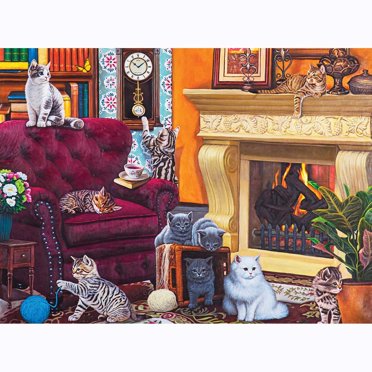 Lafayette Puzzle Factory Barnyard Puppy Pals Jigsaw Puzzle - Fun Family Activity