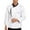 White, variant on ZALDITA Unisex Chef Jacket Cooking Coats Canteen Work Chef Coat Hotel Restaurant Work Uniform Black XL