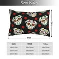thumbnail image 2 of Fuzoiu PUG Print Pillow Case with Hidden Zipper,Pillow Covers,Soft and Comfortable Pillowcase-14"x20", 2 of 6