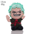 thumbnail image 1 of One Piece Roronoa Zoro Plush Toy, 5.5 Inch Soft Stuffed Mini Figure, 1 of 1