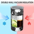 thumbnail image 2 of 20oz Coffee Tumblers Vintage Halloween Elements Pattern Stainless Steel Vacuum Insulated Travel Tumbler Coffee Cups Mug with Lid and Straw with Cleaning Brush for Cold & Hot Drinks, 2 of 5