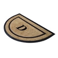 thumbnail image 3 of Coir with Rubber Frame Door Mat Single Picture Frame, Monogram D - 22" x 36", 3 of 4