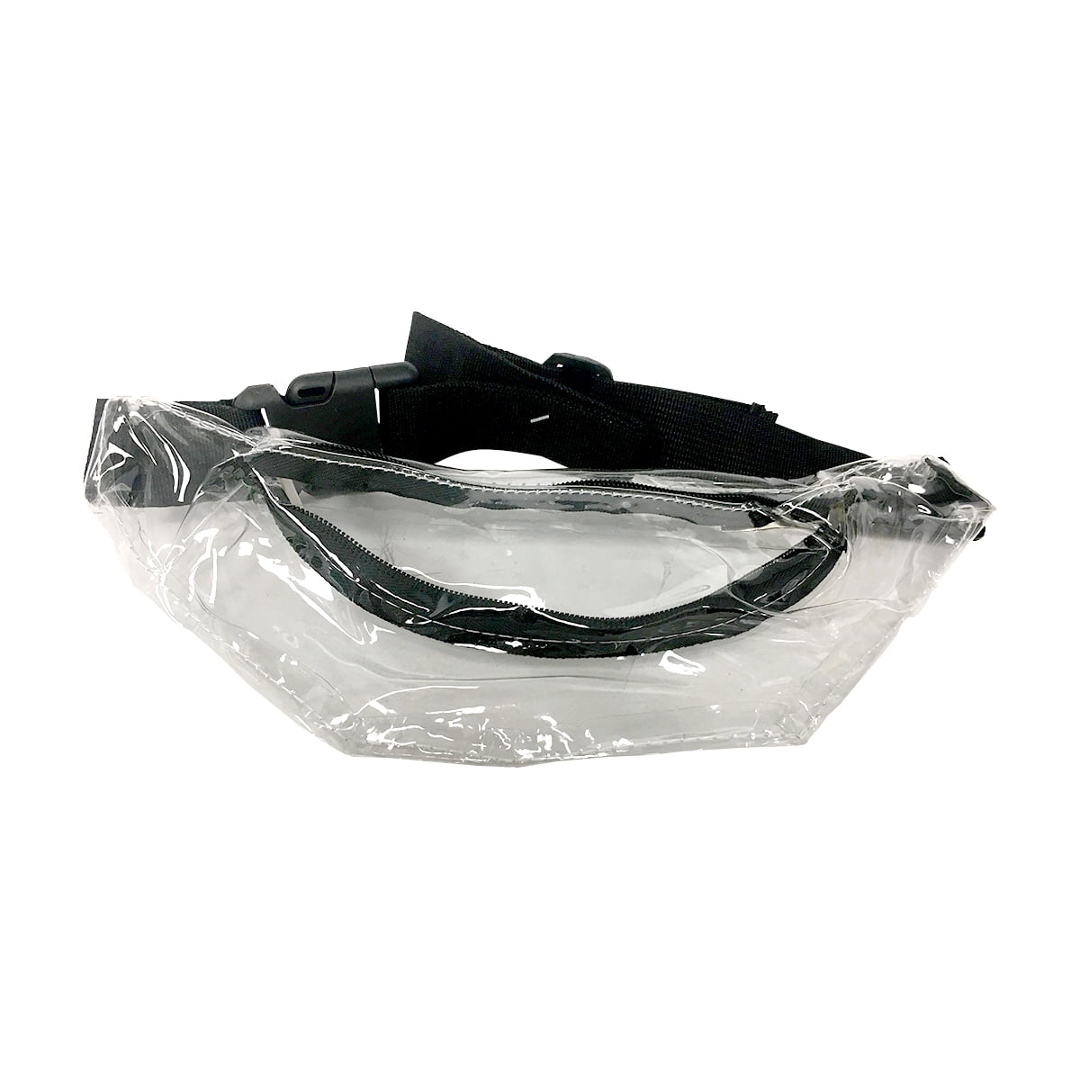 clear plastic bum bag
