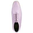 thumbnail image 5 of LIBERTYZENO Mens Casual Shoes Textile And Suede Leather Lace-Up Oxford Casual Shoes For Mens Lava Lilac 13, 5 of 8
