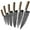 6PCS SET, variant on Kitchen Chef Knives Set of 6 Damascus Laser Blade Japanese Knife High Carbon Steel Slicing Cleaver Knife for Cooking Cutting Meat