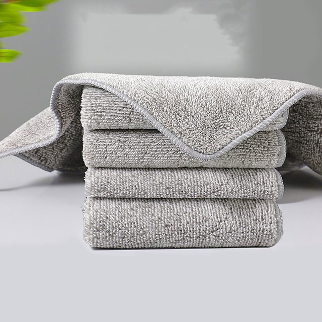 COMPUKAS 10Ud Paños De Cocina Suaves Y Absorbentes Para Limpieza Sin Encogimiento Color