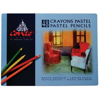 Faber-Castell Pitt Pastel Pencil Set - Assorted Colors, Tin Box, Set of 12