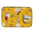 thumbnail image 3 of Carolines Treasures BB5202DDM Drinks & Cocktails Gold Dish Drying Mat, 3 of 4