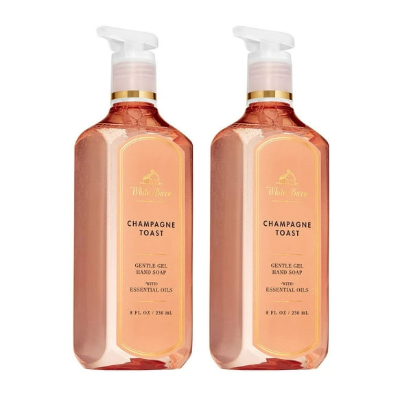 Jabón de manos Bath & Body Works Champagne Toast, 240 ml, paquete de 2