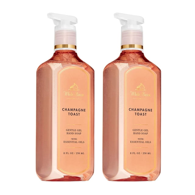 Jabón de manos Bath & Body Works Champagne Toast, 240 ml, paquete de 2