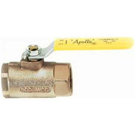 - Apollo Valves Threaded Standard Port Bronze Ball Valve, 3/4 In., Lead Free