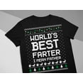 thumbnail image 5 of Tstars Mens Ugly Christmas Sweater Gift for Him Dad Gift Worlds Best Farter I Mean Father Christmas Holiday Shirts Xmas Party Funny Humor Christmas Gifts for Him T Shirt Ugly Xmas Sweater, 5 of 6