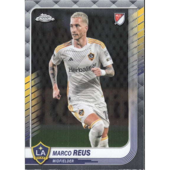 2025 TOPPS CHROME MLS #11 MARCO REUS LA GALAXY