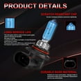 thumbnail image 2 of For 2011 2012 2013 2014 Chrysler 300 Halogen Headlight Bulb High/Low Beam Fog Light Kit 4Pcs, 2 of 13
