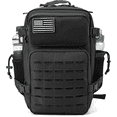 thumbnail image 6 of 25L/45L Durable Nylon Hiking Backpack for Men, Multi-Day Camping & Travel Backpack with MOLLE System & Side Bottle Pockets, 6 of 6