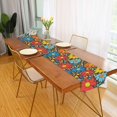 thumbnail image 2 of Yayeee Table Runner 70 inches Long Home Kitchen Dinning Party Decoration, Cartoon Flowers, 2 of 7