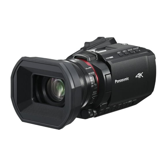 Panasonic HC-X1200 4K 60p Portable Creator's Camcorder with Wide Angle Telephoto Lens with 24x Zoom, HYBRID O.I.S., and Versatile Recording Mode (Black)