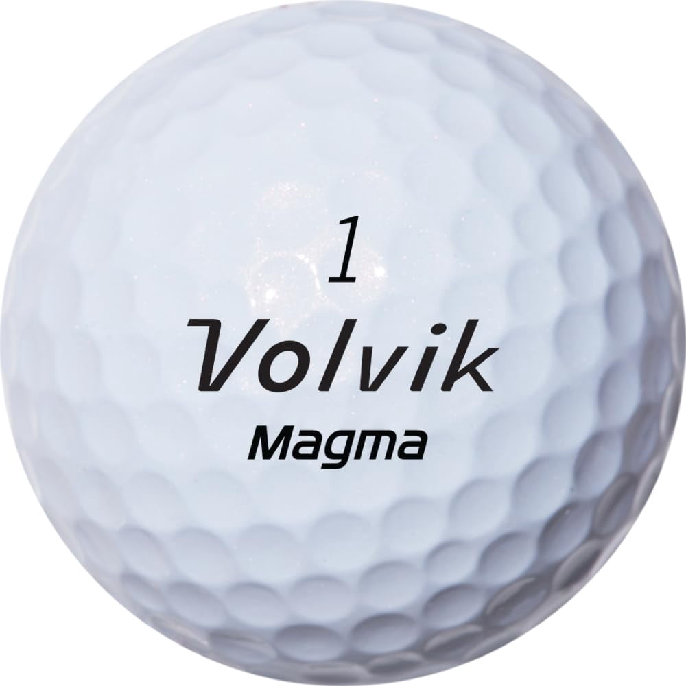 Volvik Magma Golf Balls (One Dozen) (White)