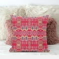 thumbnail image 2 of Amrita Sen Sephalina Paisley Leaves Throw Pillow in Red 20x20, 2 of 5