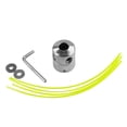 thumbnail image 2 of 1 Set Grass Trimmer Head High Hardness Rust-proof Anti-corrosion Stable Performance Cylindrical Lawn Trimmer Head Garden Supply, 2 of 7