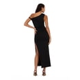 thumbnail image 2 of Forever 21 Women’s Maxi Dress with Side Ruching Detail and High Neckline, Sleek Fitted Silhouette with Side Slit for Evening and Special Occasions, XS-XL, 2 of 7