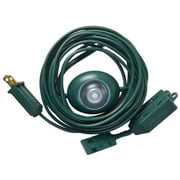 Woods 10203 Indoor Extension Cord with Lighted Foot Switch