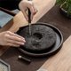 thumbnail image 3 of Bamboo Round Tea Tray,Tea Tray,Tea Ceremony,Tea Tray,Review Tea Tray, 3 of 5